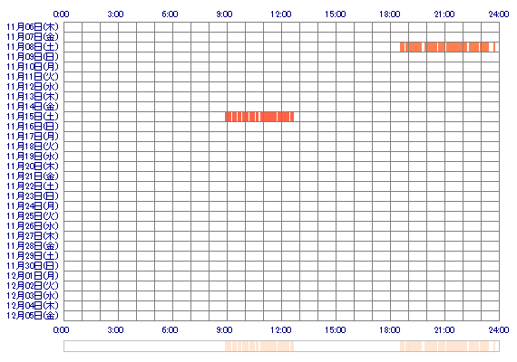 RURUoox 30日間のログイン履歴